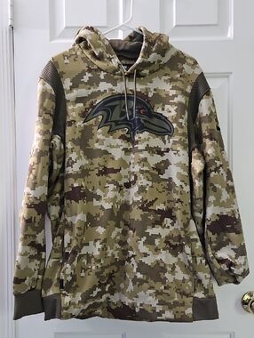 NFL Ravens Camo Hoodie
